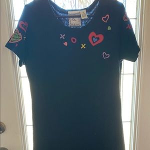 Michael Simon Lite Medium Women’s Heart Maxi Dress